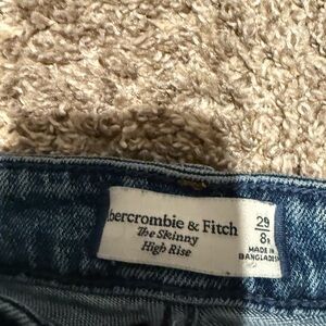 Abercrombie & Fitch Denim High Rise Jeans